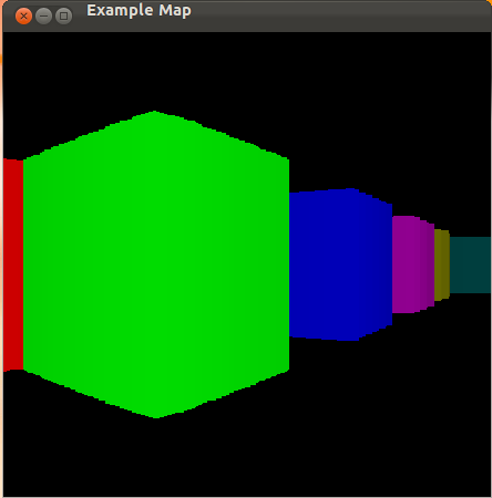 Mike’s Raycaster at work
